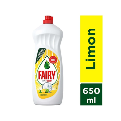 FAIRY LIQUID DISHWASHING DETERGENT 650 ML LEMON