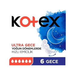 KOTEX ULTRA SINGLE NIGHT 6 PCS