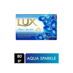 LUX BAR SOAP 80G AQUA SPARKLE FLOWER MIK AND PEPPERMINT OIL