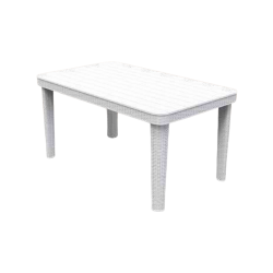 90*150 ECO ELEGANT RADDAN GLASSLESS TABLE