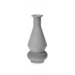 GREY MOON VASE 13*27 CM