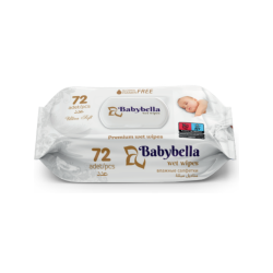 BABYBELLA WET WIPES 72 PCS (BABY)