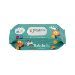 BABYBELLA WET WIPES 72 PCS (FRESH)