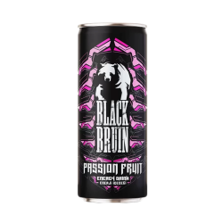 BLACK BRUIN ENERGY DRINK PASSION FRUIT 250 ML